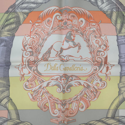 Hermès 90 围巾“Chevalier du Cheval”[二手]