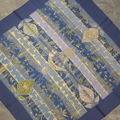 Hermès 90 Scarf "Chevalier du Cheval" [Pre-Owned]