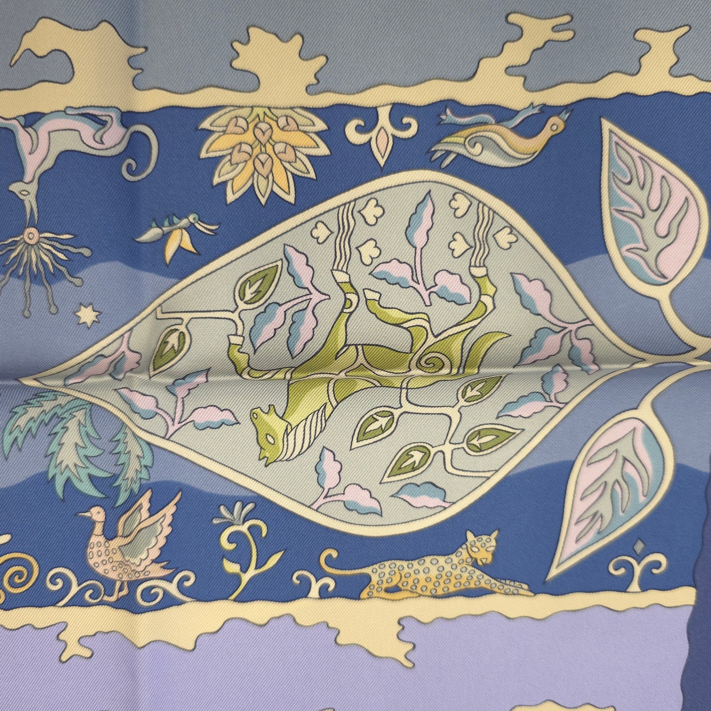 Hermès 90 Scarf "Chevalier du Cheval" [Pre-Owned]
