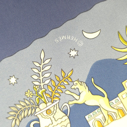 Hermès 90 Scarf "Chevalier du Cheval" [Pre-Owned]