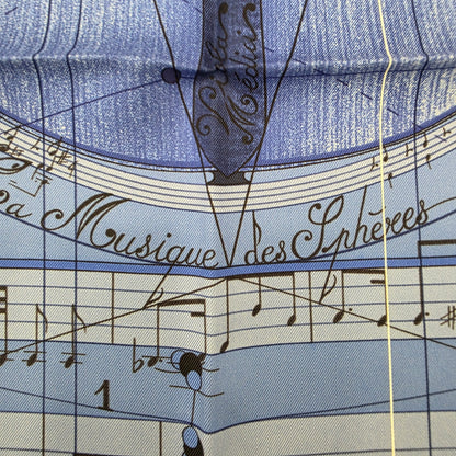 エルメス 90 スカーフ 「La Musique des Spheres」【中古】