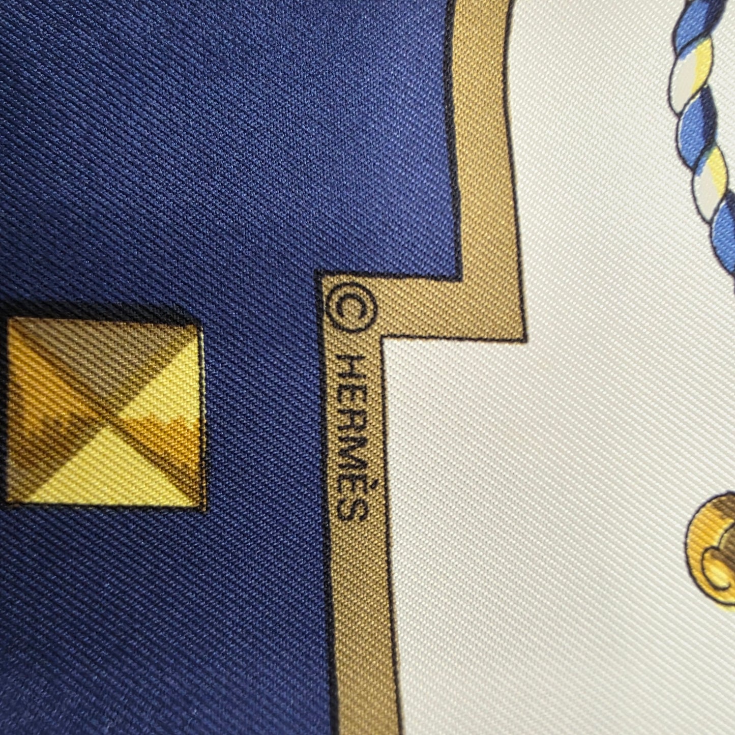 Hermès 90 Scarf "Les Clefs" [Pre-Owned]