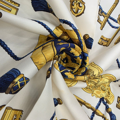 Hermès 90 Scarf "Les Clefs" [Pre-Owned]