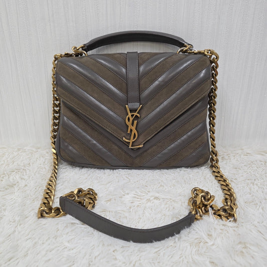 YSL College Chained Shoulder Bag (Pre-owned)