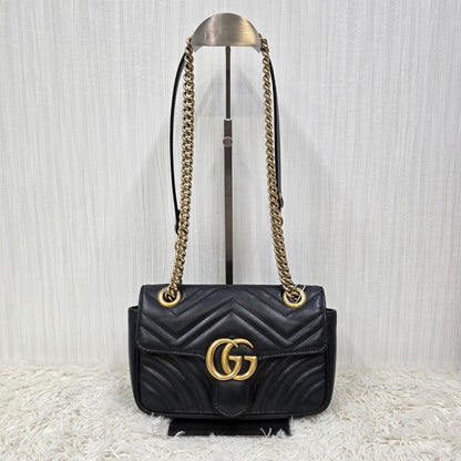 GUCCI Marmont Chained Shoulder Bag (Pre-owned)