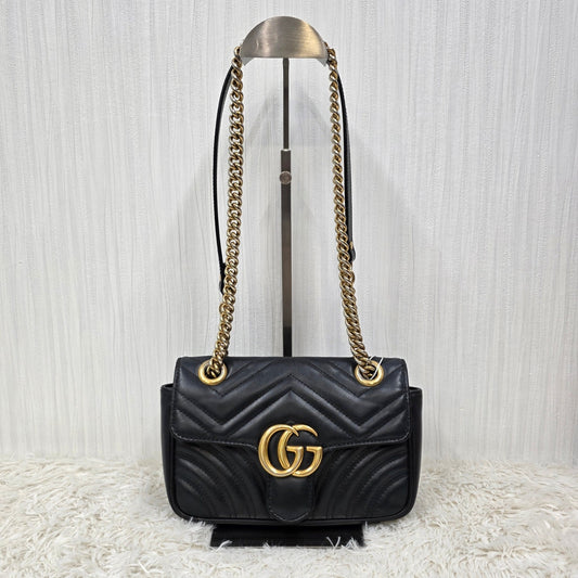 GUCCI Marmont Chained Shoulder Bag (Pre-owned)