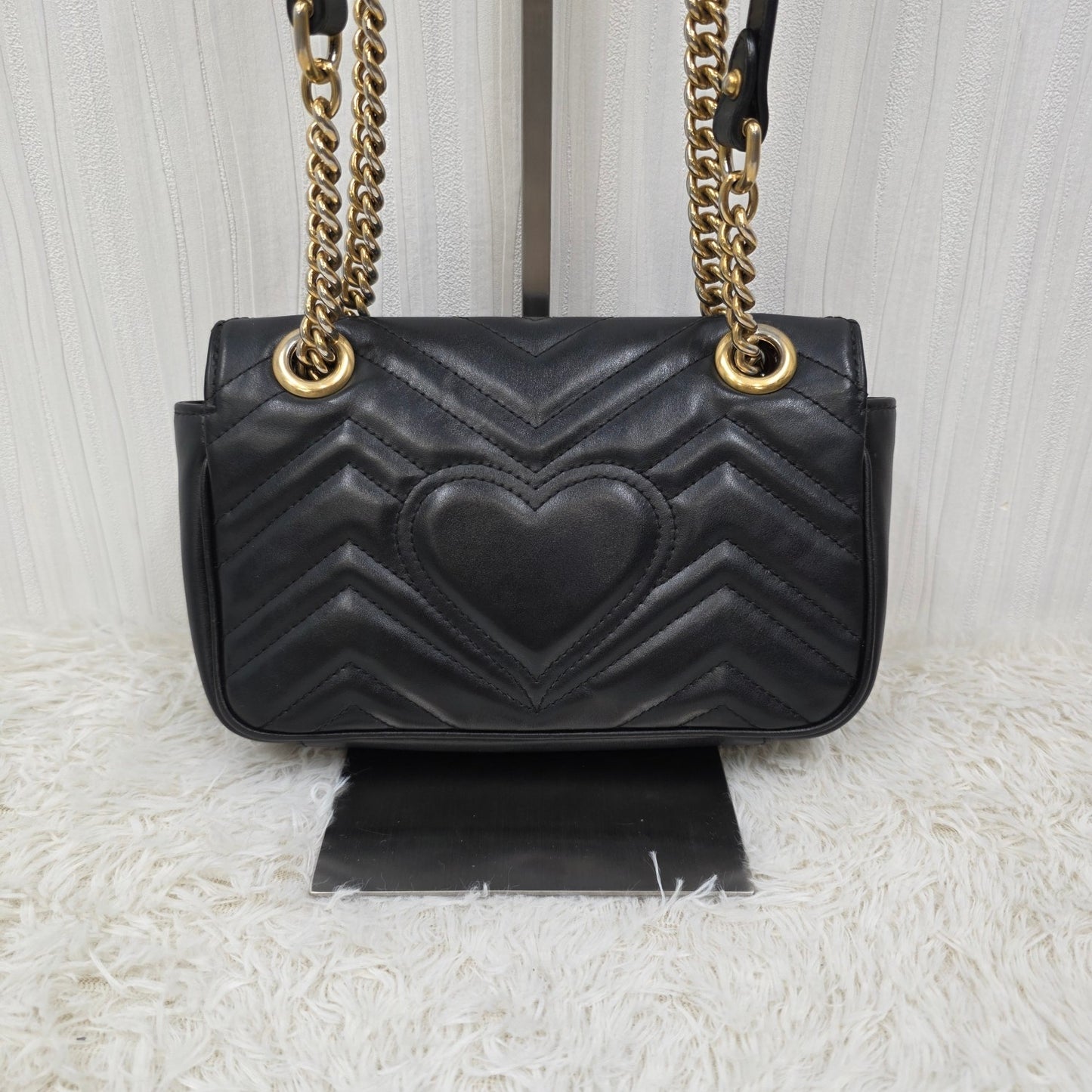 GUCCI Marmont Chained Shoulder Bag (Pre-owned)