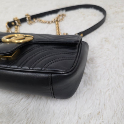 GUCCI Marmont Chained Shoulder Bag (Pre-owned)