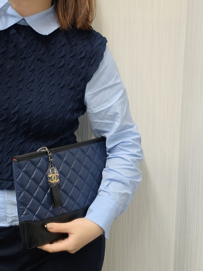 CHANEL Lambskin Handbag (Pre-owned)