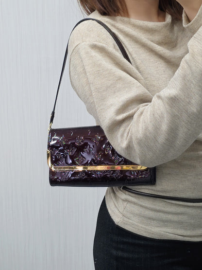 Louis Vuitton Patent Shoulder Bag (Pre-owned)