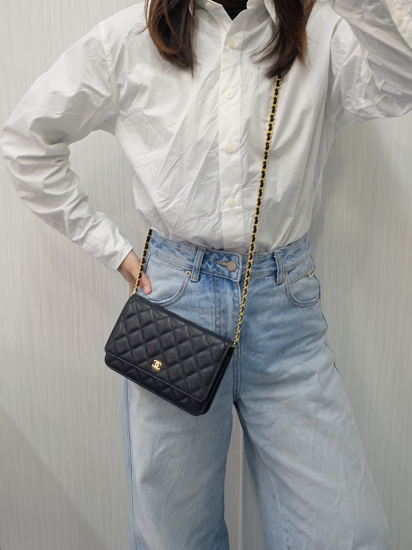 CHANEL Chained Shoulder Bag (Pre-owned)