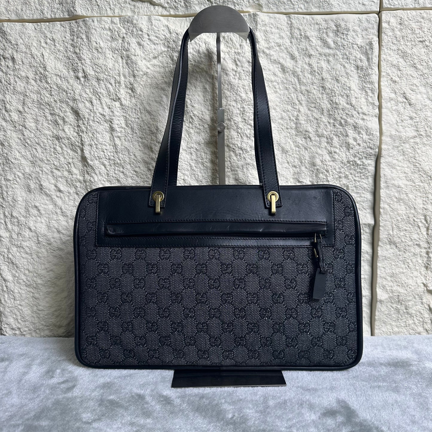 GUCCI Monogram Tote Handle Bag (Pre-owned)