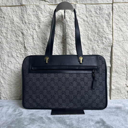GUCCI Monogram Tote Handle Bag (Pre-owned)