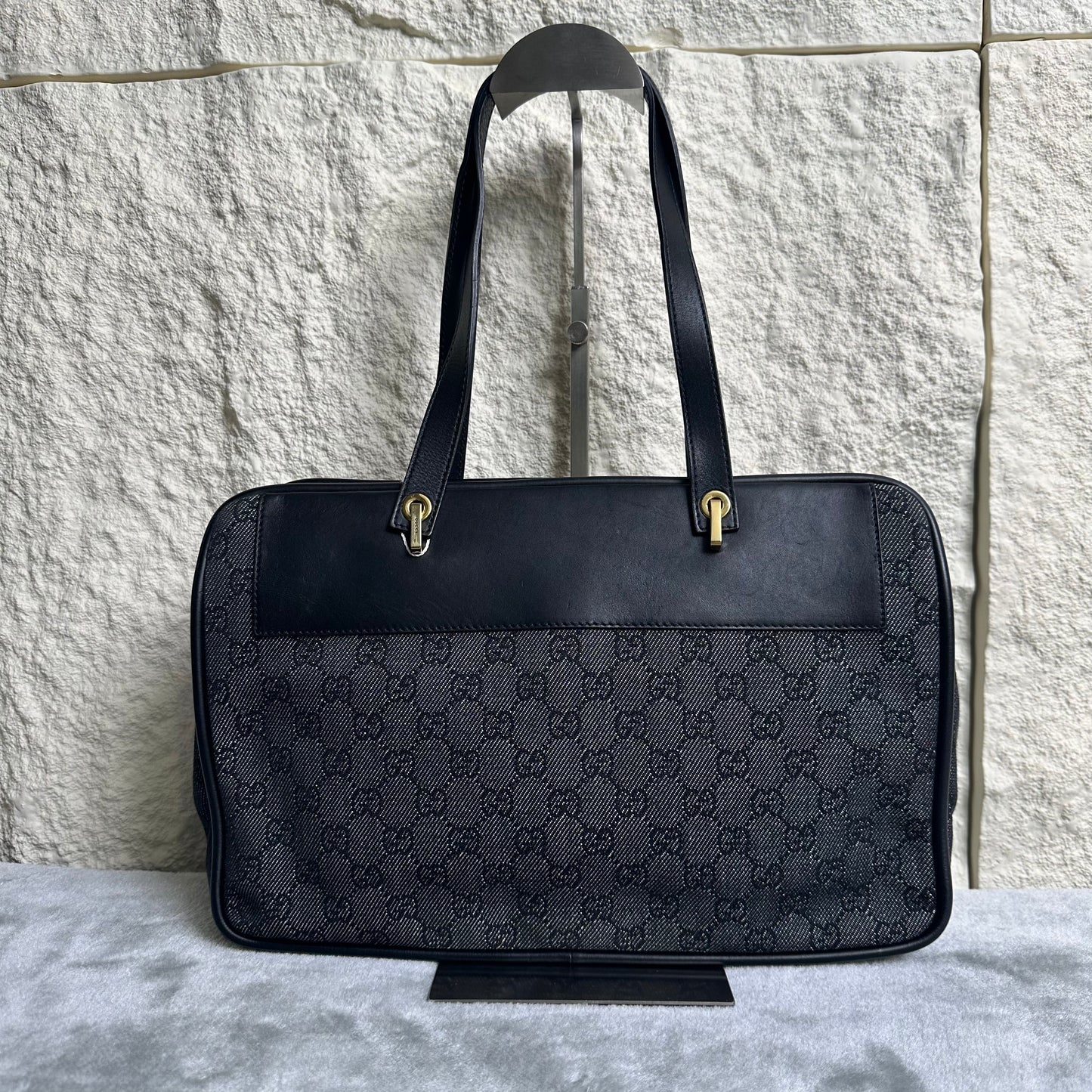GUCCI Monogram Tote Handle Bag (Pre-owned)