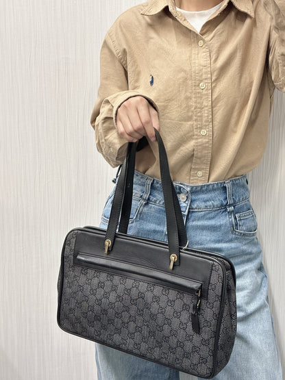 GUCCI Monogram Tote Handle Bag (Pre-owned)