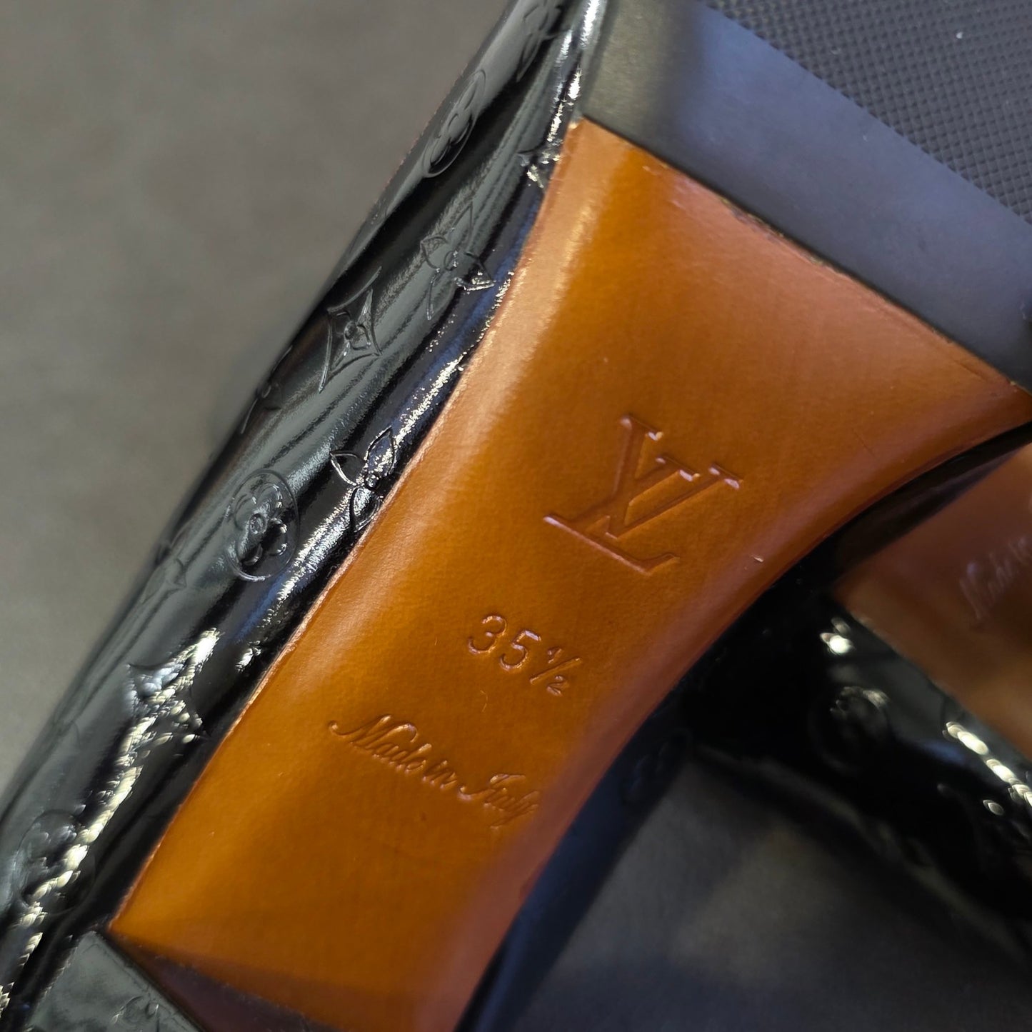 Louis Vuitton Patent High Heel (Pre-owned)