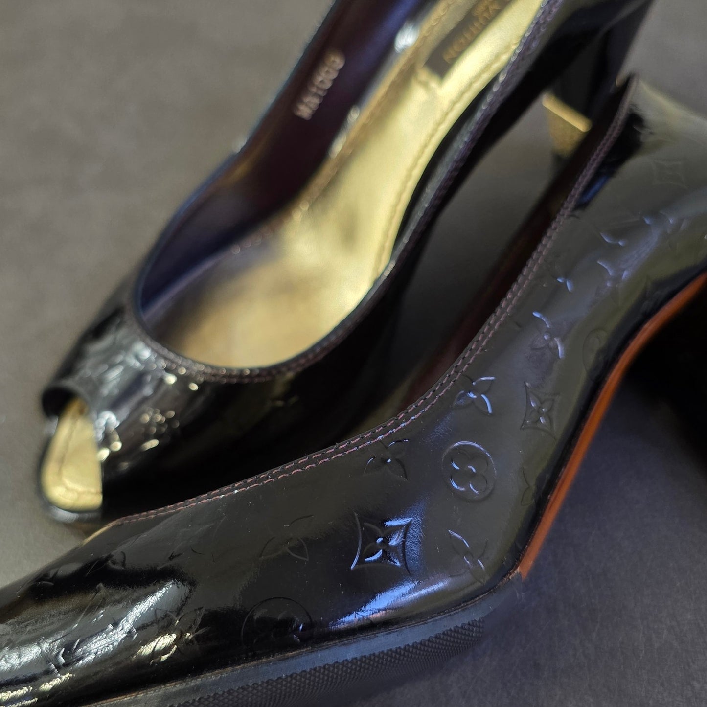 Louis Vuitton Patent High Heel (Pre-owned)