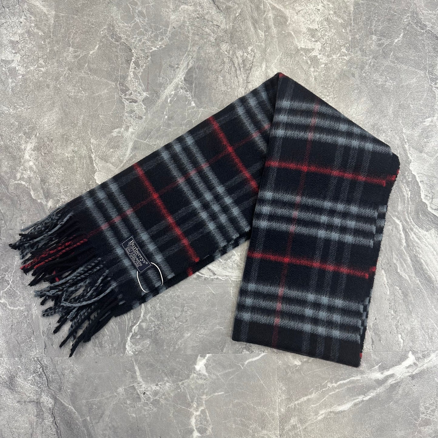 BURBERRY Wool Scarf (Pre-owned)