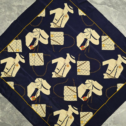 CHANEL COCO Lady Silk Scarf (Pre-owned)