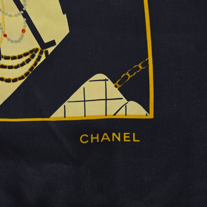 CHANEL COCO Lady Silk Scarf (Pre-owned)