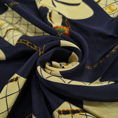 CHANEL COCO Lady Silk Scarf (Pre-owned)