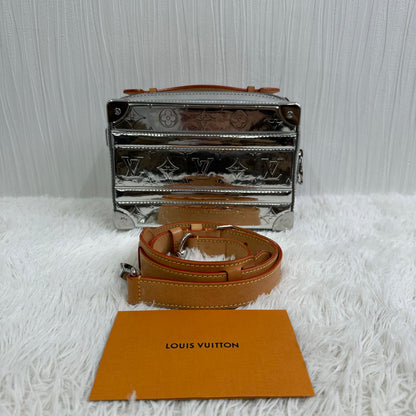 Louis Vuitton Silver Box Crossbody Bag (Pre-owned)