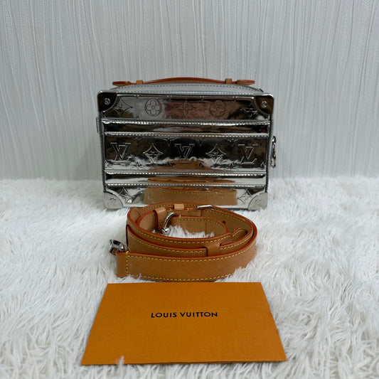 Louis Vuitton Silver Box Crossbody Bag (Pre-owned)