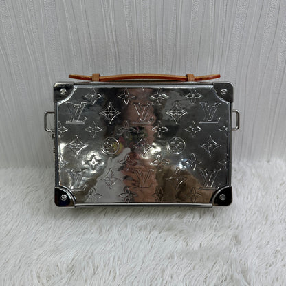 Louis Vuitton Silver Box Crossbody Bag (Pre-owned)