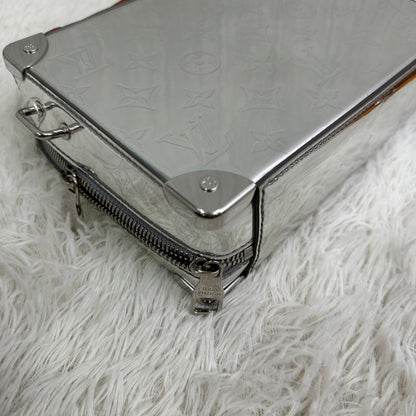 Louis Vuitton Silver Box Crossbody Bag (Pre-owned)