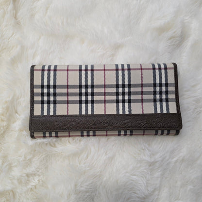 BURBERRY Long Wallet (Pre-owned)
