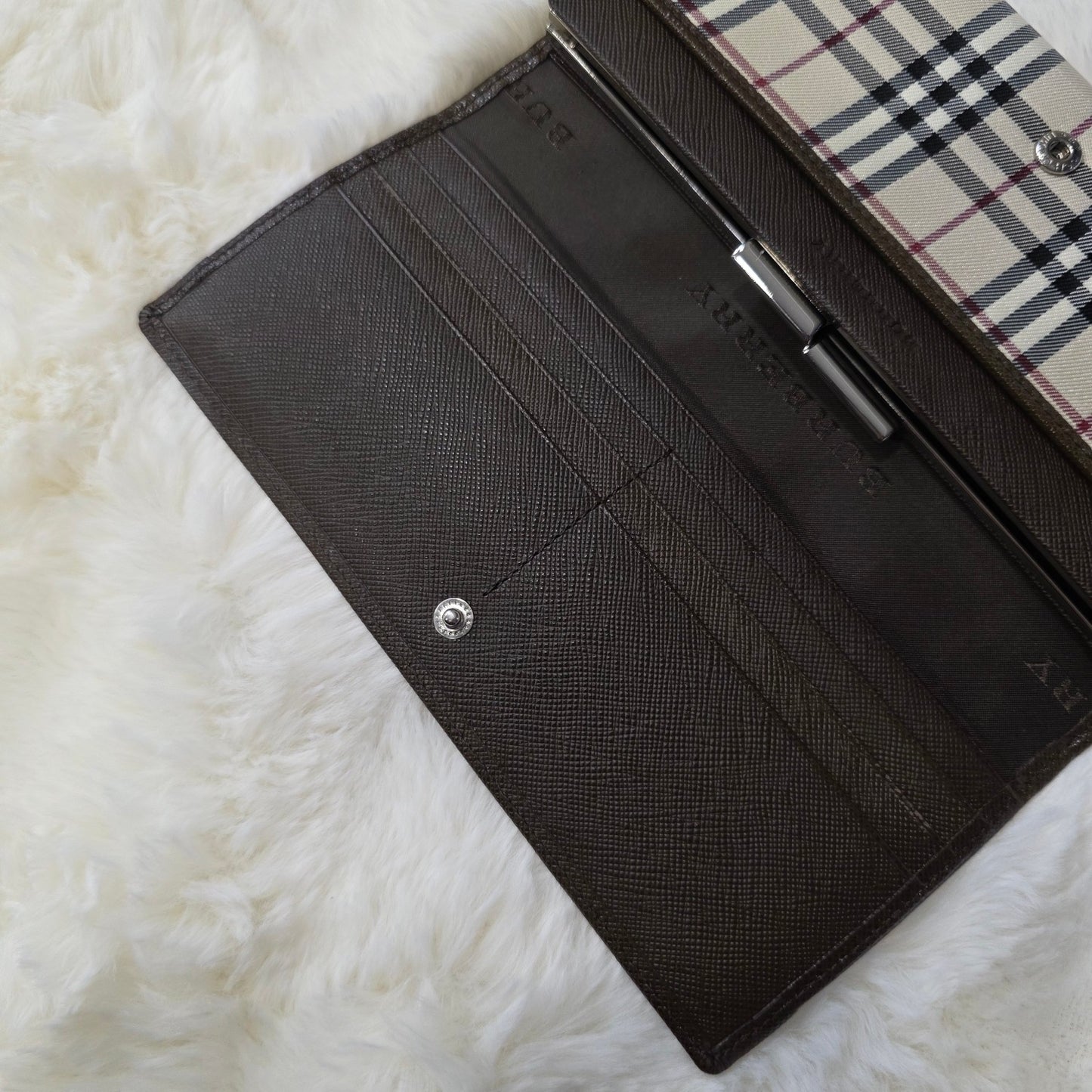 BURBERRY Long Wallet (Pre-owned)