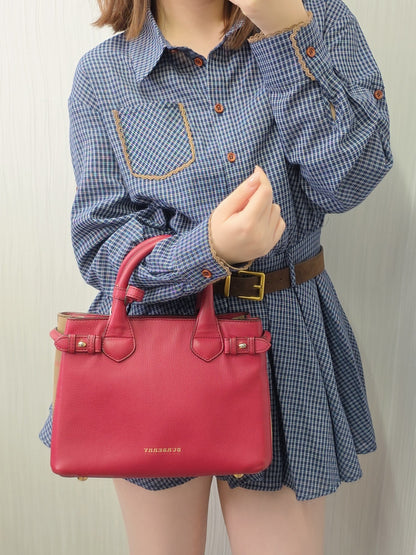 BURBERRY Handle / Crossbody Bag (Pre-owned)