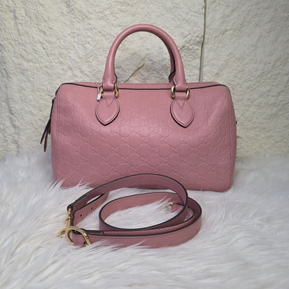 GUCCI Monogram Boston Bag (Pre-owned)