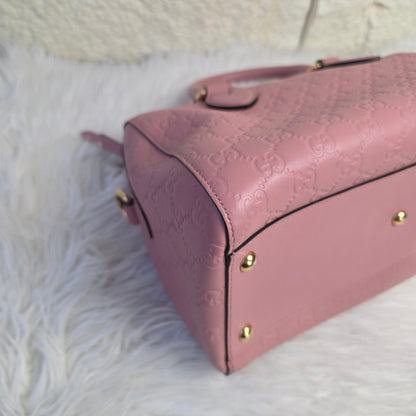 GUCCI Monogram Boston Bag (Pre-owned)