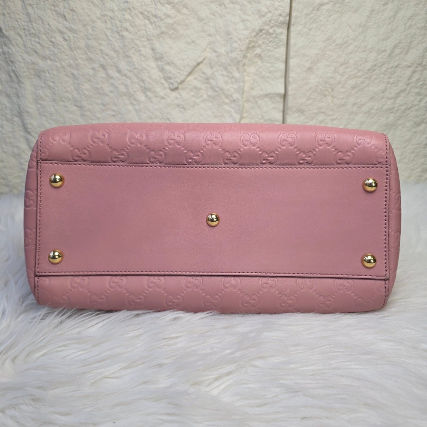 GUCCI Monogram Boston Bag (Pre-owned)