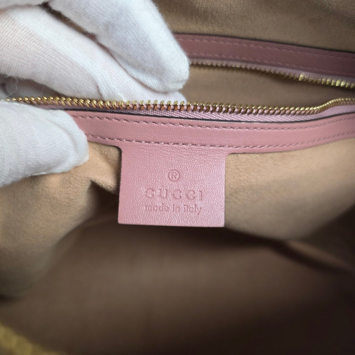 GUCCI Monogram Boston Bag (Pre-owned)