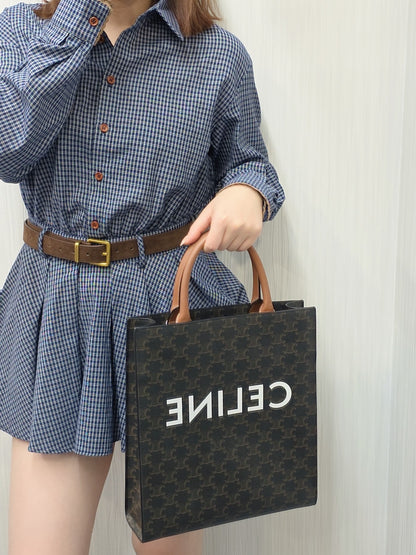 CELINE Monogram Handle Bag (Pre-owned)