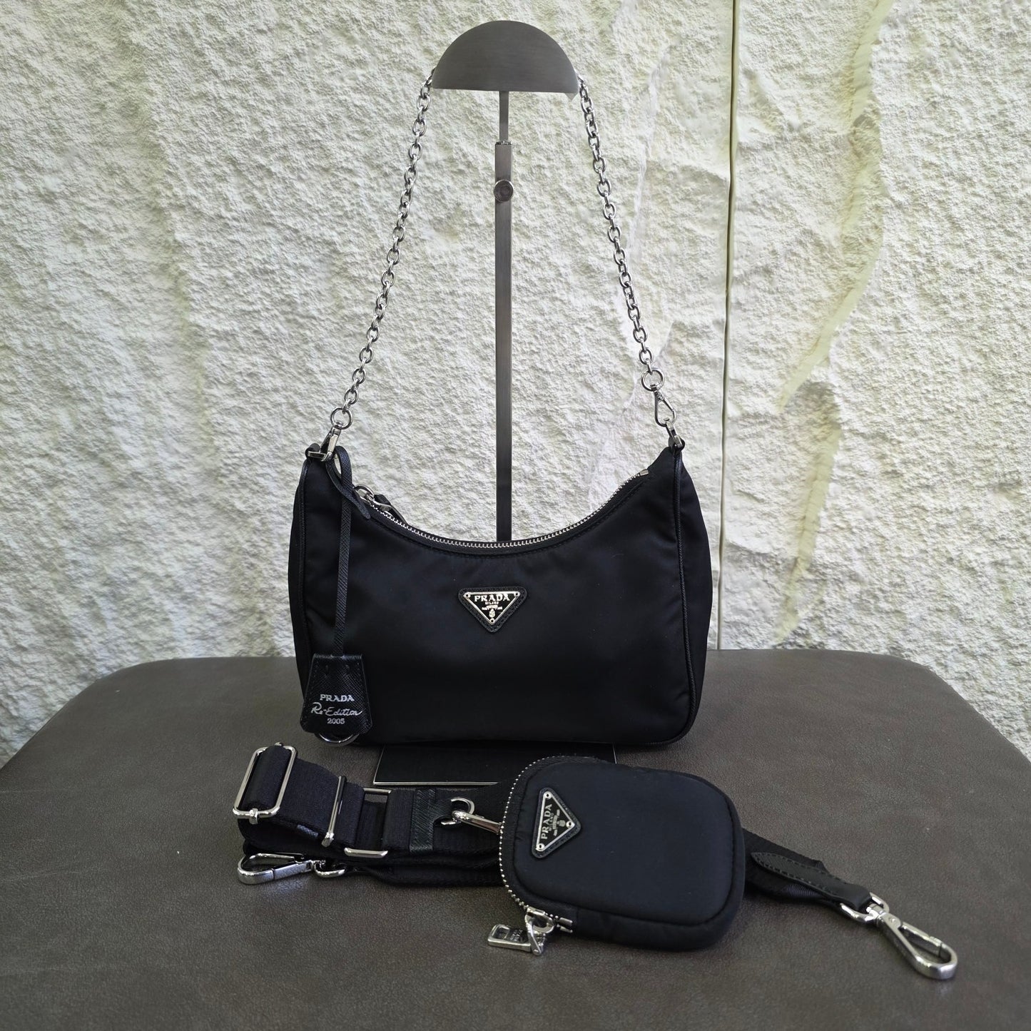 PRADA 三合一单肩包（二手） 