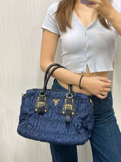 [Pre-loved]Prada nylon Tote Bag AA270
