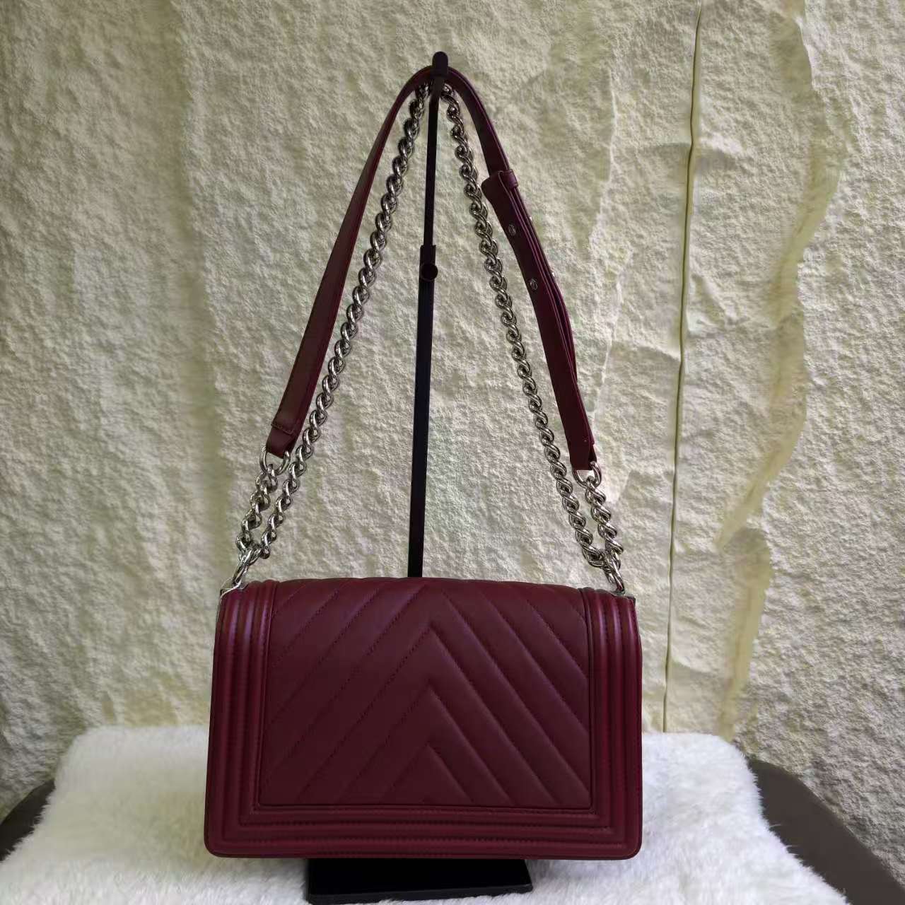 [Pre-loved] Chanel 22K LeBoy Chain Bag