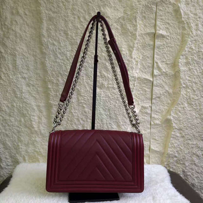 [Pre-loved] Chanel 22K LeBoy Chain Bag
