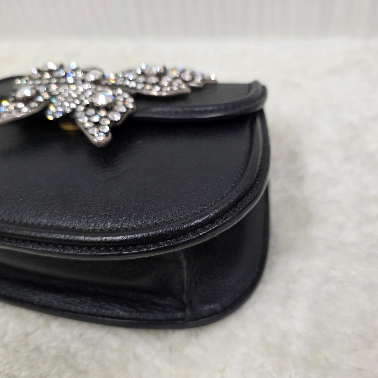 Gucci Shelly Line Totem Butterfly Crossbody Shoulder Bag [Pre-Owned]