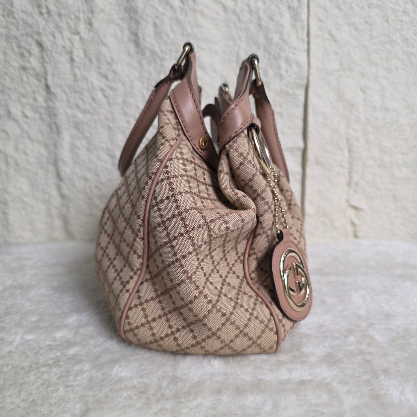 GUCCI Canvas Tote Bag [Pre-Owned]