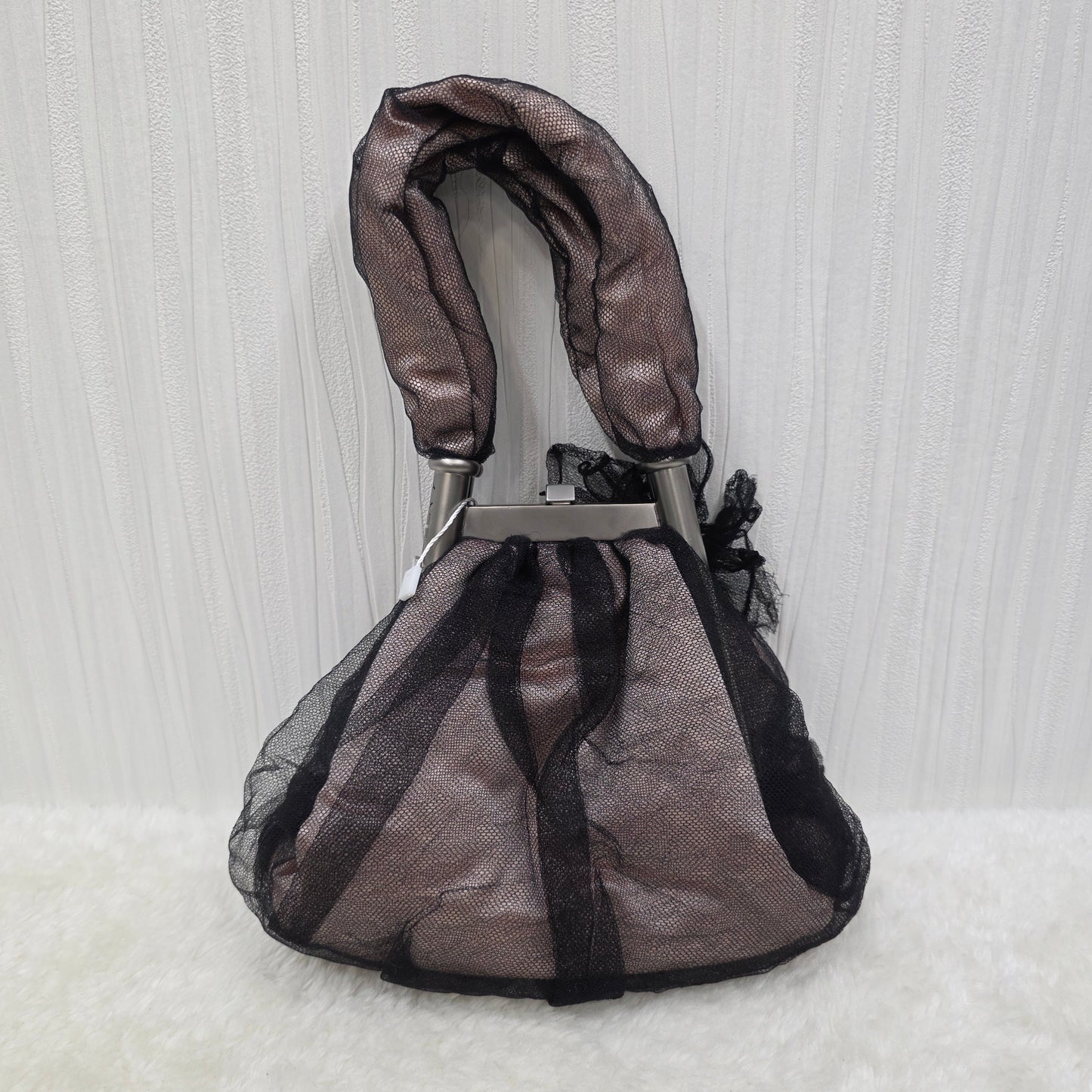 香奈儿尼龙手提包 粉色 CC 正品 BA2093V [二手] 