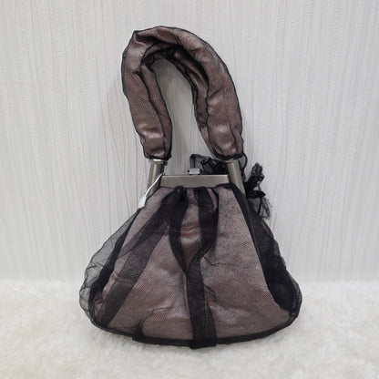 香奈儿尼龙手提包 粉色 CC 正品 BA2093V [二手] 