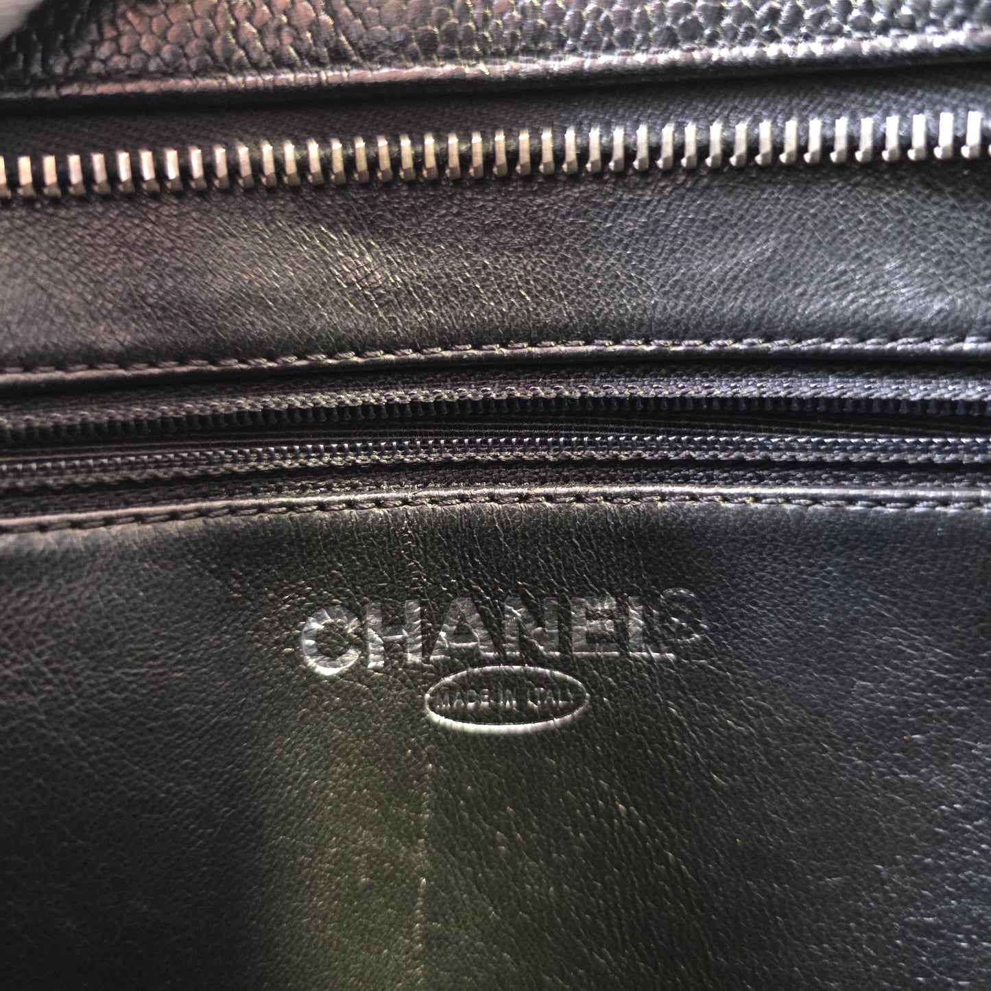 Chanel Matelassé Caviar Skin Reissue Tote Bag [Pre-Owned]