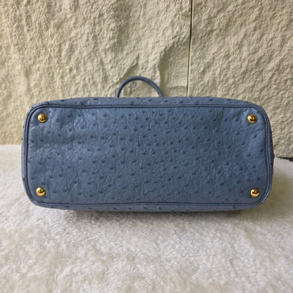 Prada Galleria 鸵鸟皮中号包[二手]