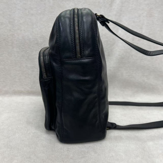 CHANEL Backpack Black Lambskin Ladies Rucksack/Daypack [Pre-Owned]