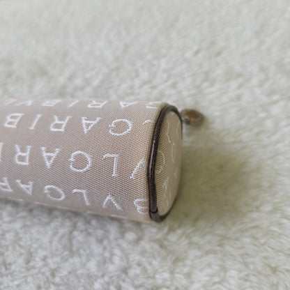 BVLGARI Pen Case Beige [Pre-Owned]