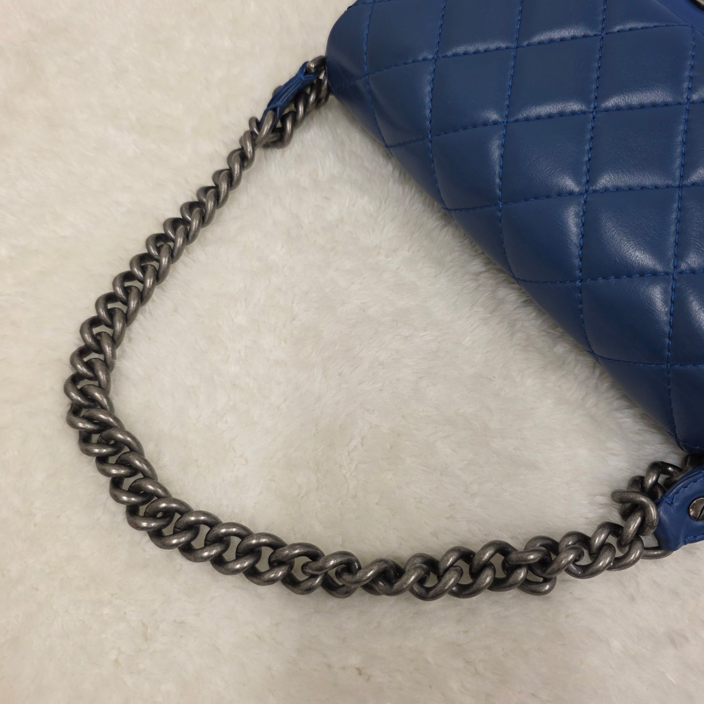 Chanel 马特拉塞凸纹链条单肩包 [二手] 